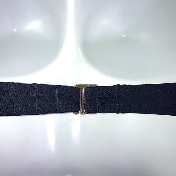 NEW Shade & Shore Macrame High Neck Bikini Top 34B - Picture 9 of 11